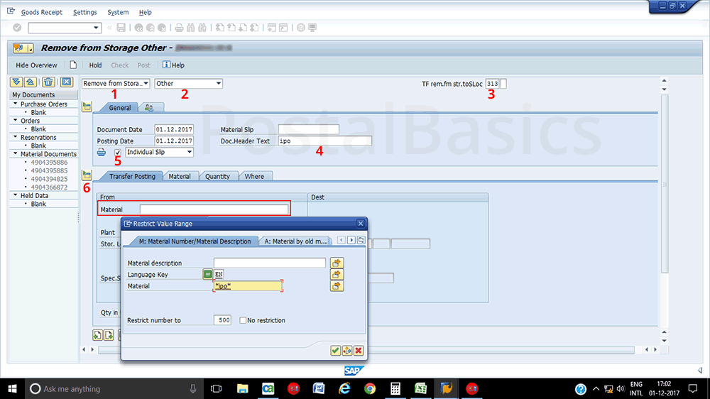 How to Send IPO Material to CSI Sub Post Office from CSI Head Post Office?