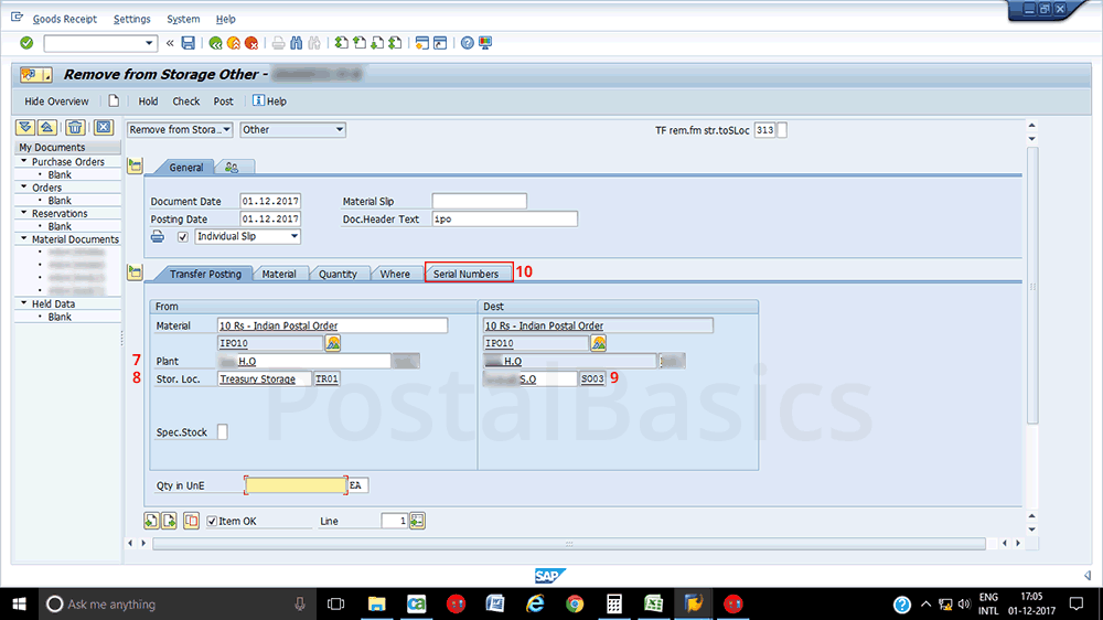 How to Send IPO Material to CSI Sub Post Office from CSI Head Post Office?