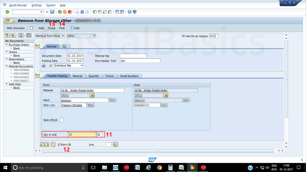 How to Send IPO Material to CSI Sub Post Office from CSI Head Post Office?