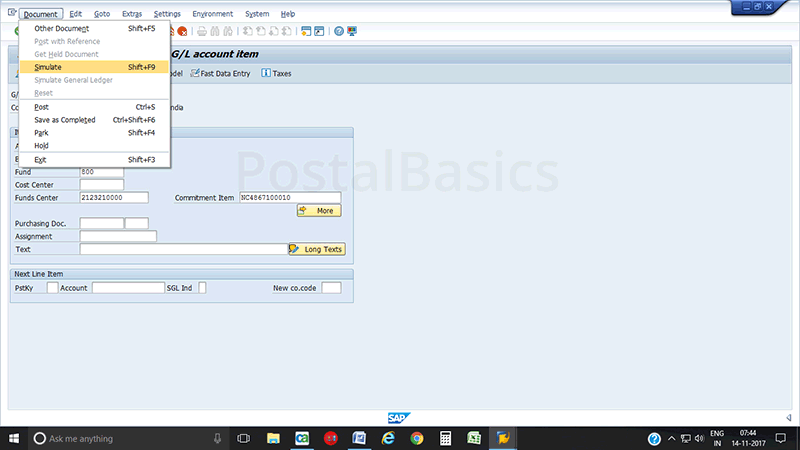 MMT/WUMT or Cash Conveyance Payment in SAP module