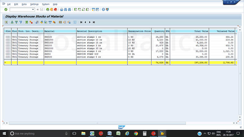 How to View Stamp Balance in CSI Post Office?